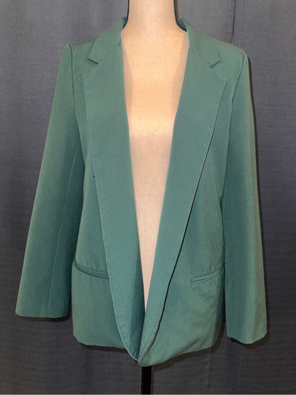 silence + noise Jade Green Open Blazer